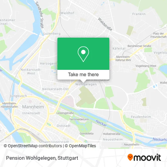 Карта Pension Wohlgelegen