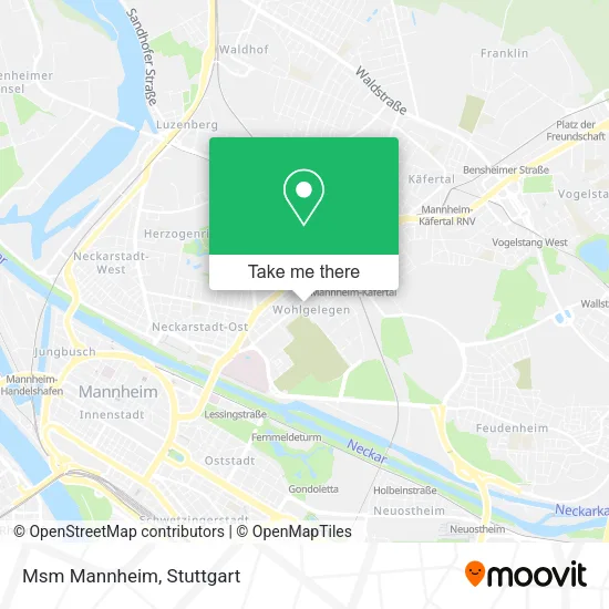 Карта Msm Mannheim