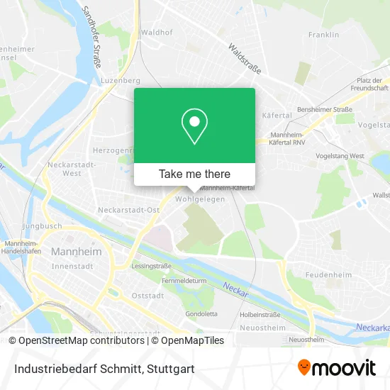 Карта Industriebedarf Schmitt