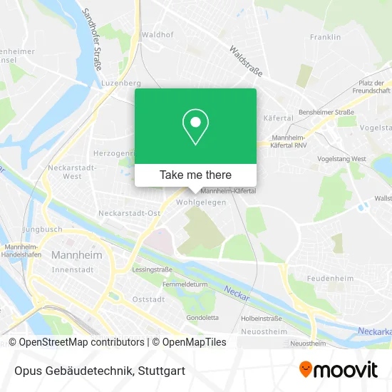 Карта Opus Gebäudetechnik