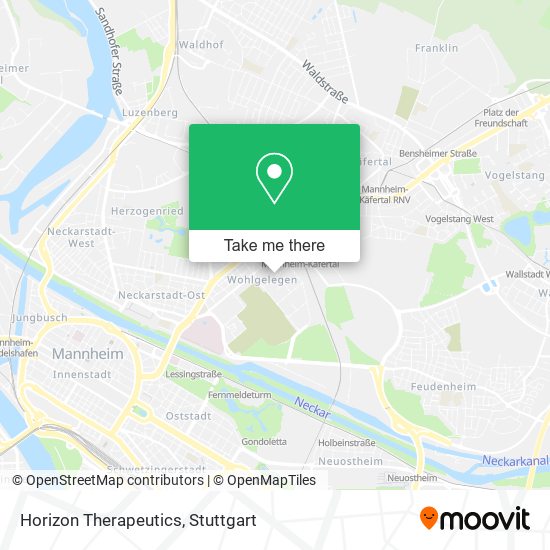 Horizon Therapeutics map
