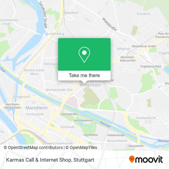 Карта Karmas Call & Internet Shop