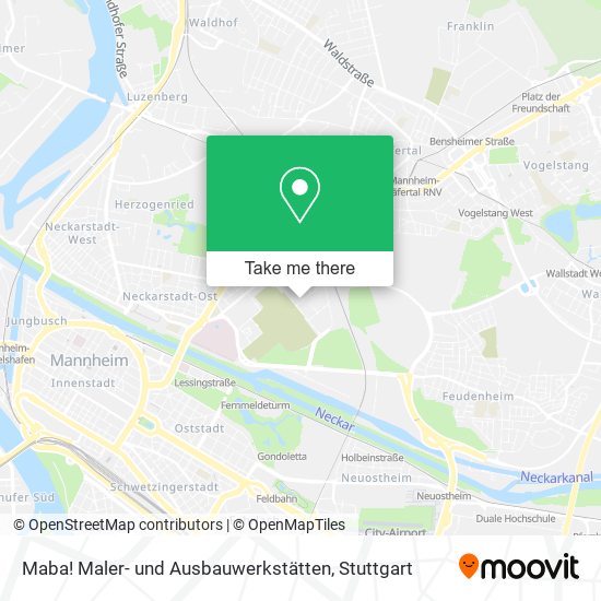 Maba! Maler- und Ausbauwerkstätten map