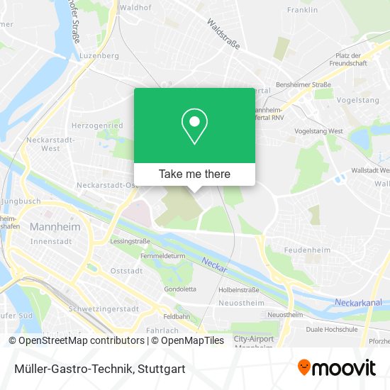 Müller-Gastro-Technik map