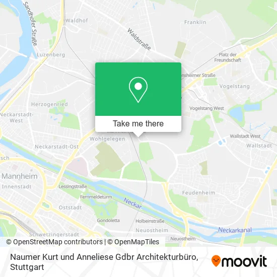 Карта Naumer Kurt und Anneliese Gdbr Architekturbüro