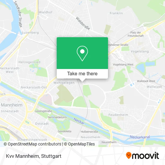 Карта Kvv Mannheim