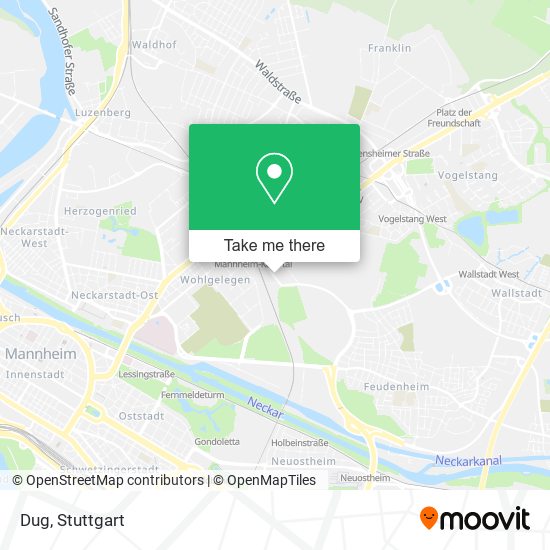 Карта Dug