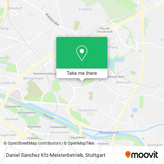 Daniel Sanchez Kfz-Meisterbetrieb map