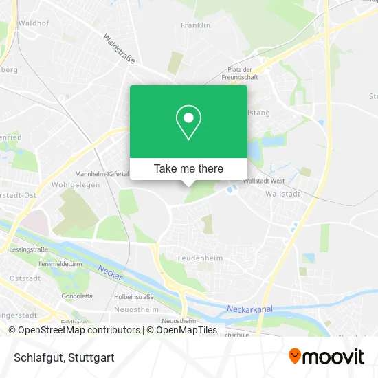 Карта Schlafgut