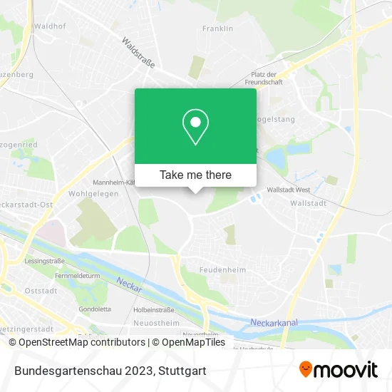 Карта Bundesgartenschau 2023