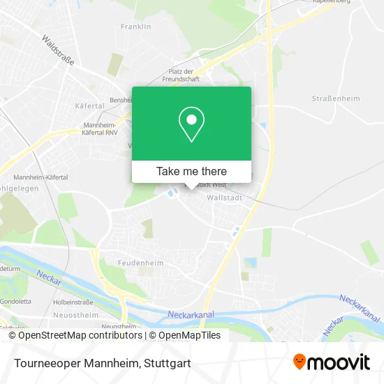 Карта Tourneeoper Mannheim