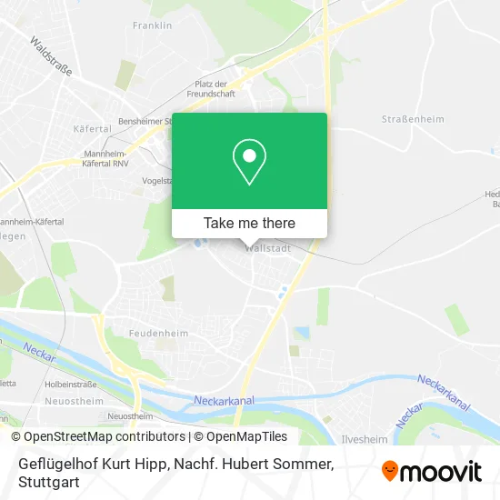 Карта Geflügelhof Kurt Hipp, Nachf. Hubert Sommer