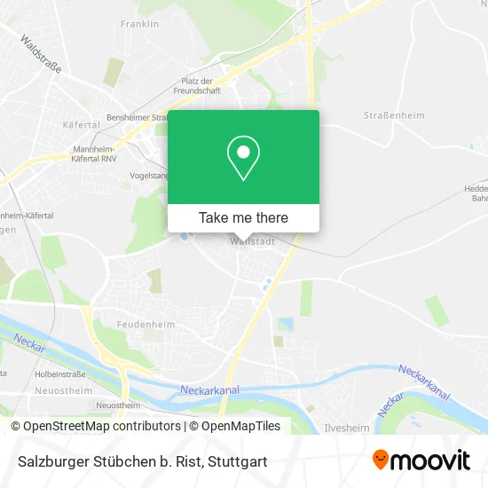 Карта Salzburger Stübchen b. Rist