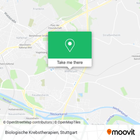Biologische Krebstherapien map