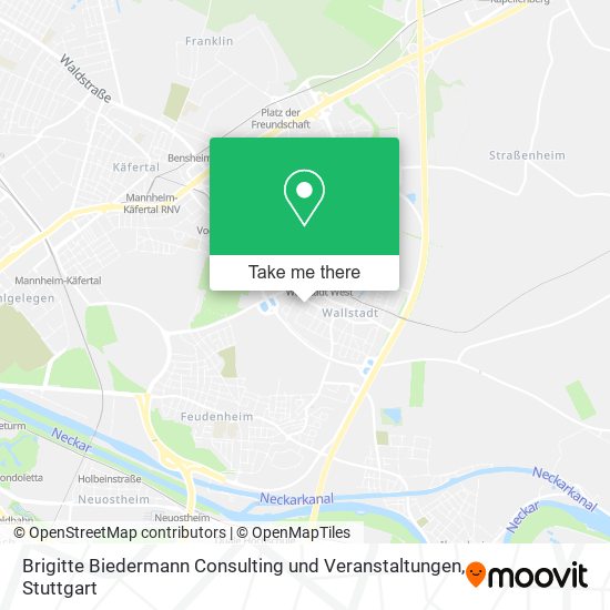 Brigitte Biedermann Consulting und Veranstaltungen map