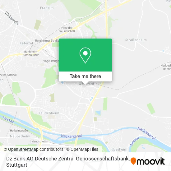 Карта Dz Bank AG Deutsche Zentral Genossenschaftsbank