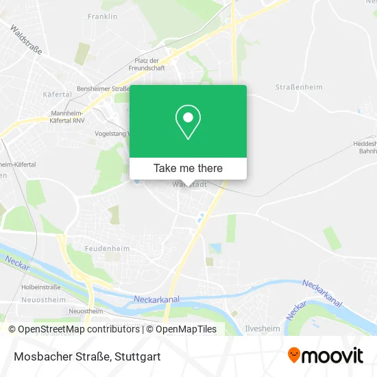 Карта Mosbacher Straße