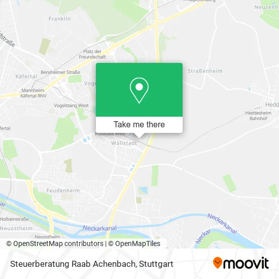 Карта Steuerberatung Raab Achenbach