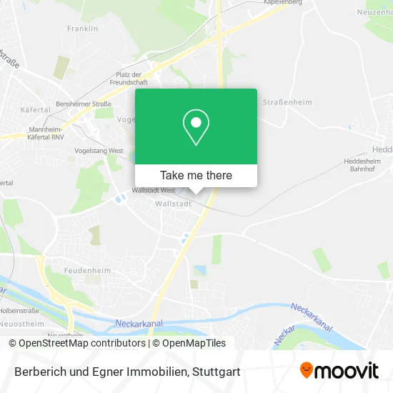 Карта Berberich und Egner Immobilien