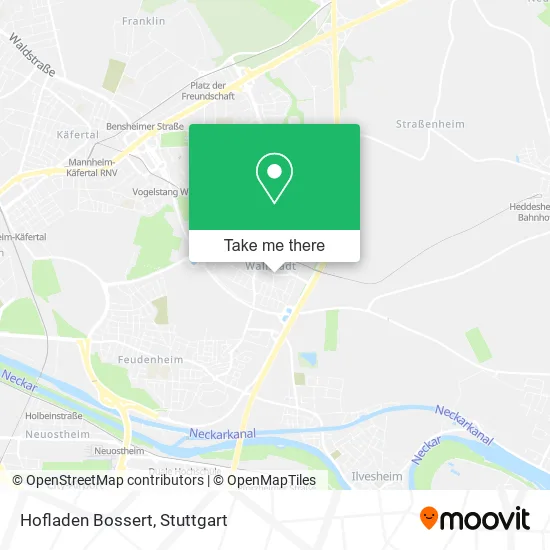 Карта Hofladen Bossert
