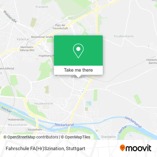 Карта Fahrschule FA(Hr)Szination
