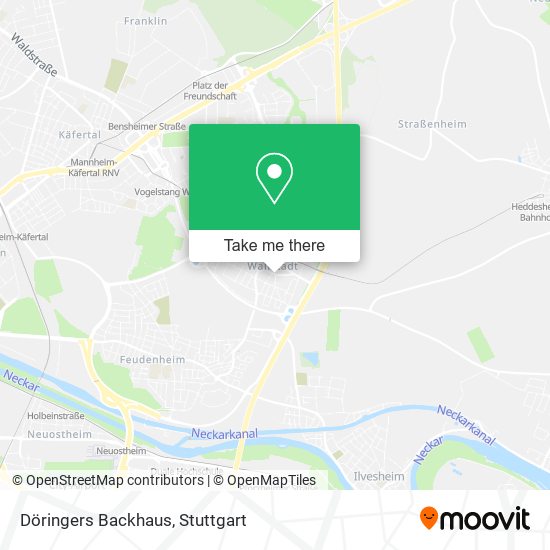 Döringers Backhaus map