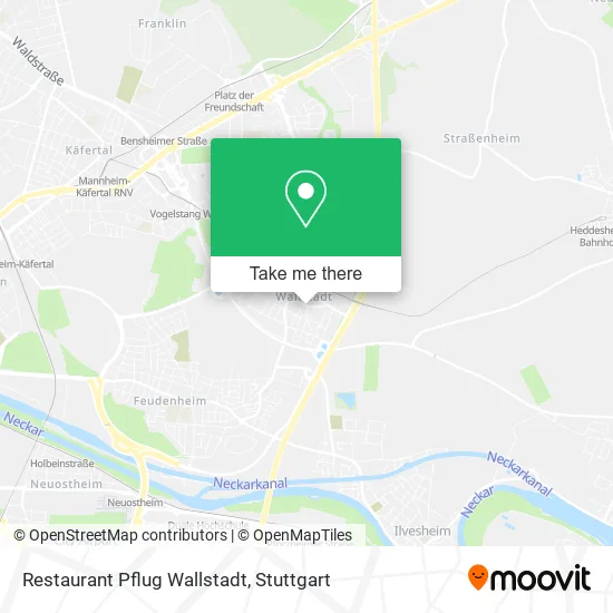 Карта Restaurant Pflug Wallstadt