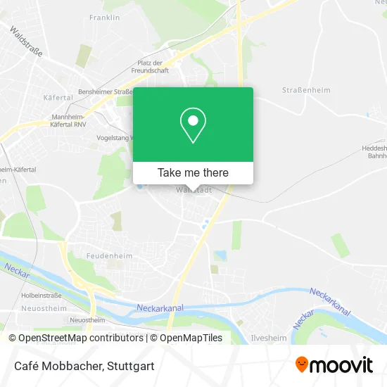 Карта Café Mobbacher