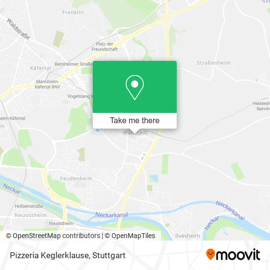 Карта Pizzeria Keglerklause