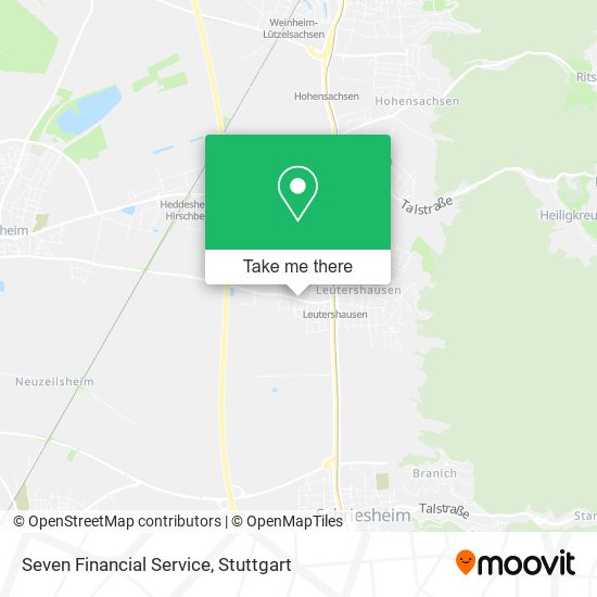 Seven Financial Service map