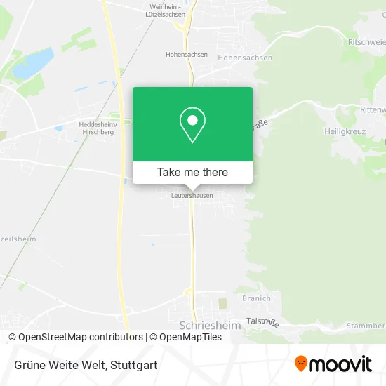 Карта Grüne Weite Welt