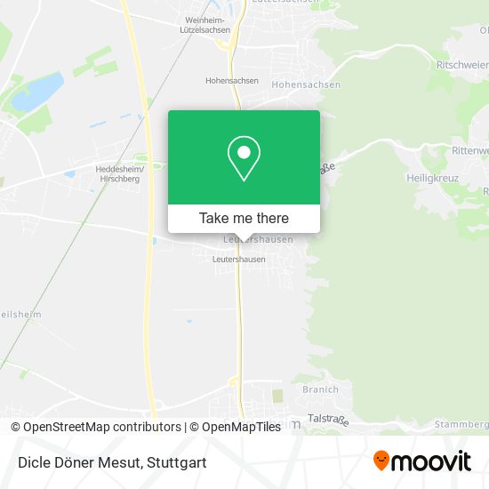 Карта Dicle Döner Mesut