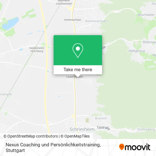 Карта Nexus Coaching und Persönlichkeitstraining