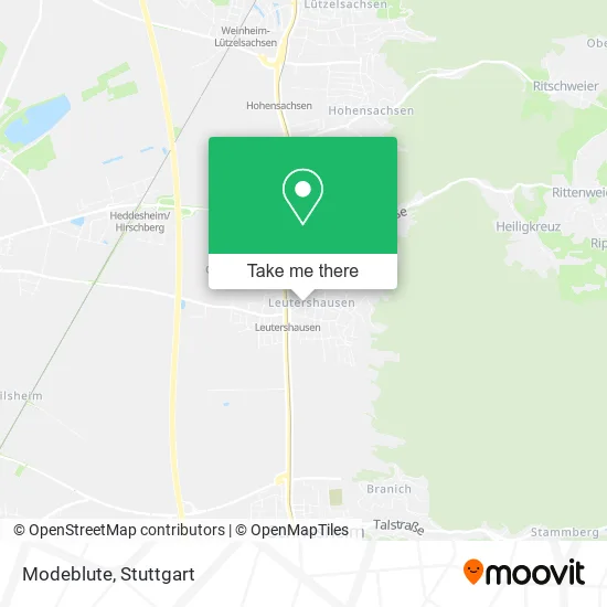 Карта Modeblute