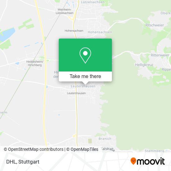 Карта DHL