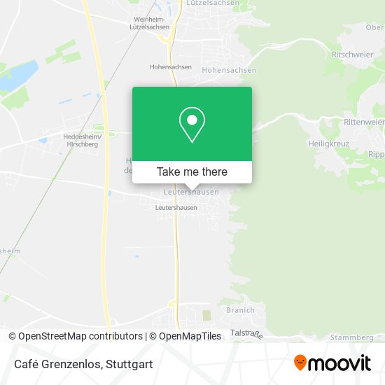 Café Grenzenlos map