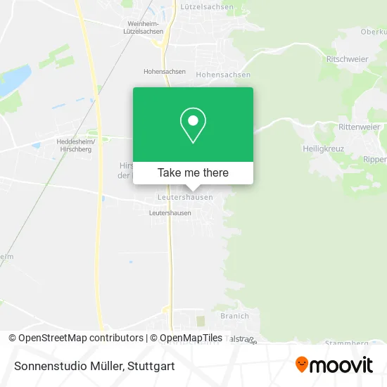 Карта Sonnenstudio Müller