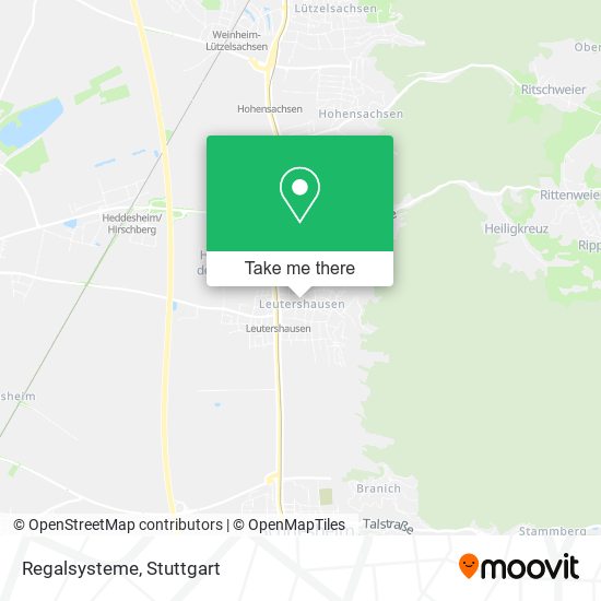 Карта Regalsysteme