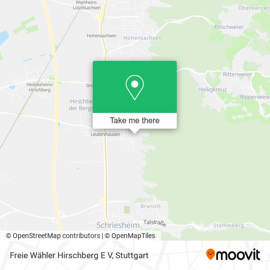 Freie Wähler Hirschberg E V map