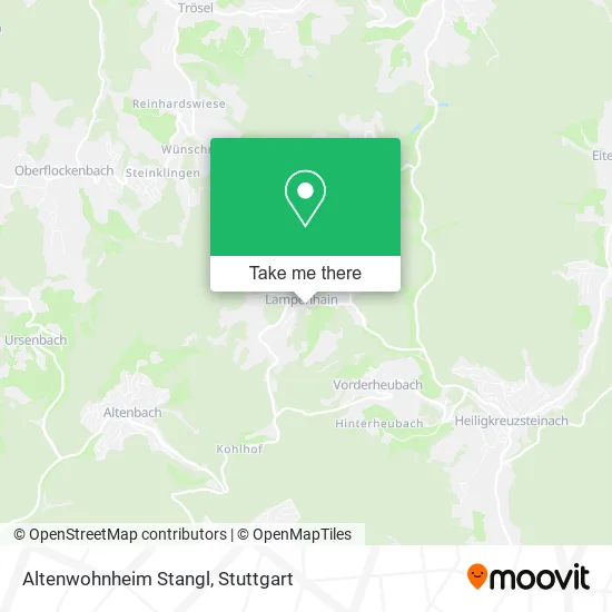 Карта Altenwohnheim Stangl