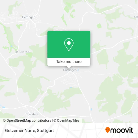 Карта Getzemer Narre