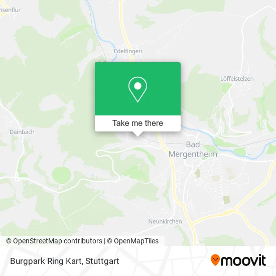 Карта Burgpark Ring Kart