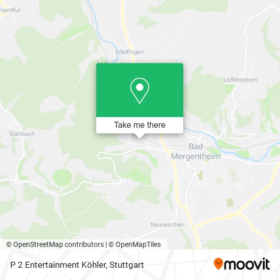 P 2 Entertainment Köhler map