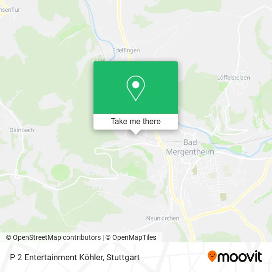 Карта P 2 Entertainment Köhler