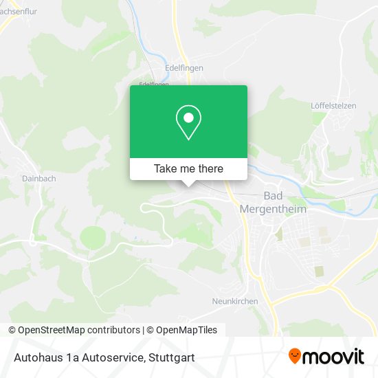 Autohaus 1a Autoservice map