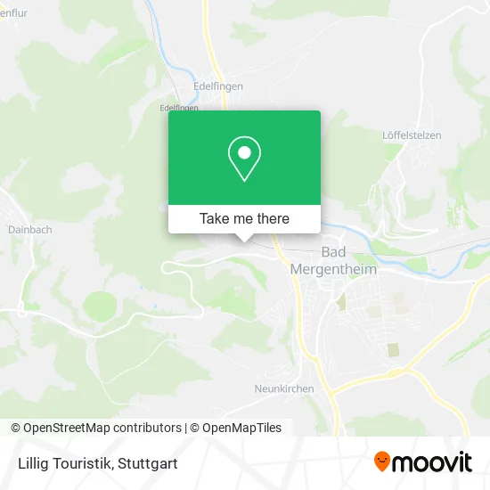 Карта Lillig Touristik