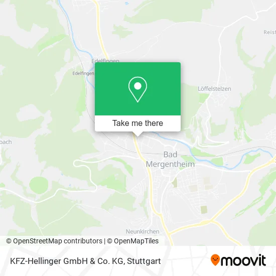 Карта KFZ-Hellinger GmbH & Co. KG