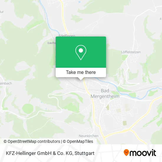 Карта KFZ-Hellinger GmbH & Co. KG