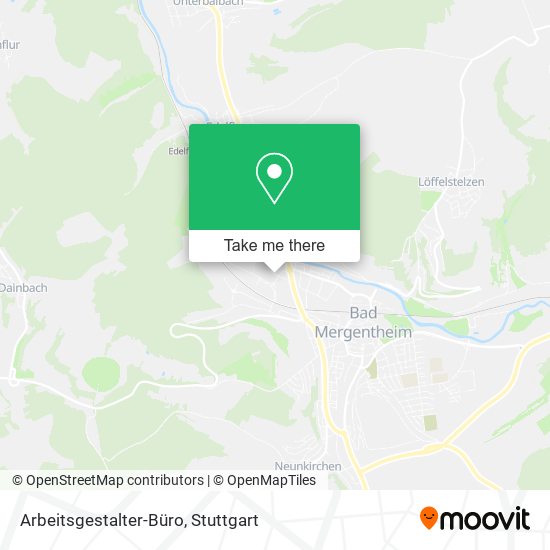 Arbeitsgestalter-Büro map