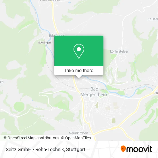 Карта Seitz GmbH - Reha-Technik